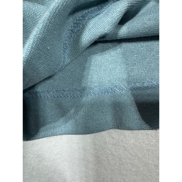 Lady Graff Vintage Elastic Waist Pull-On Pants Blue 24W Made‎ In USA 90s Y2K - Picture 2 of 8